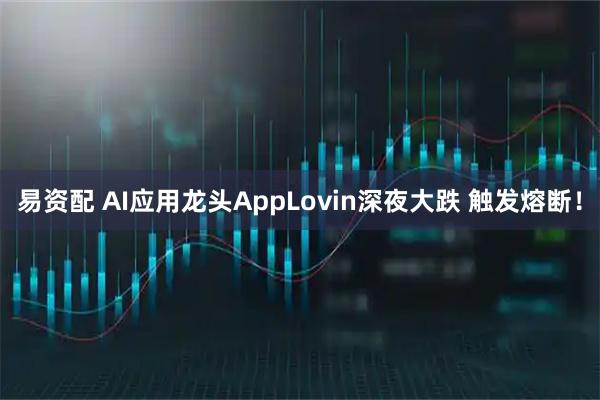 易资配 AI应用龙头AppLovin深夜大跌 触发熔断！
